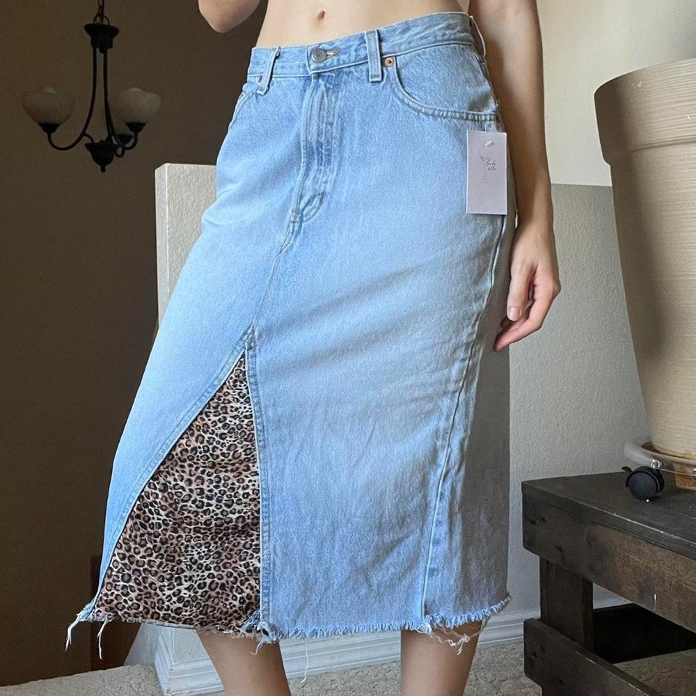Women's Blue Skirt